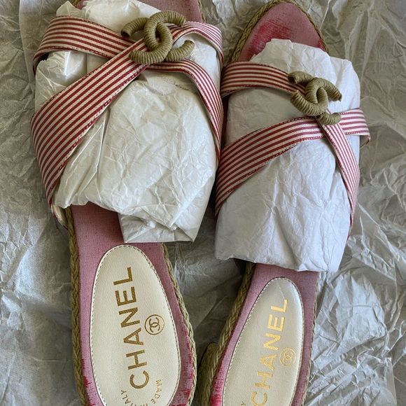Auth vintage Chanel sandals - Picture 1 of 11